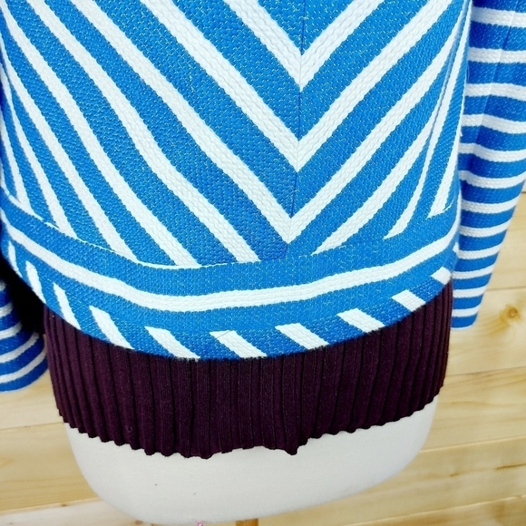 MELANIE LYNE Zip Up Blazer Fully Lined Suit Jacket Size 12 - Picture 9 of 13